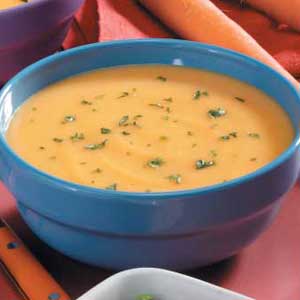carrot soup golden recipe taste