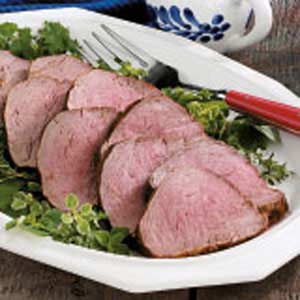 Mustard-Herb Grilled Tenderloin Recipe Mustard-Herb Grilled Tenderloin Recipe