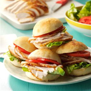 Seasoned Turkey Sandwiches Recipe Seasoned Turkey Sandwiches Recipe