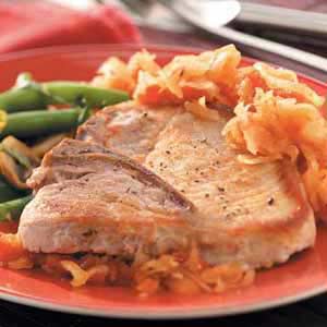 Chops 'n' Kraut Recipe Chops 'n' Kraut Recipe