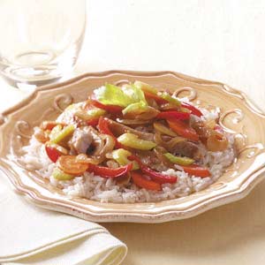 Apple Pork Stir-Fry Recipe Apple Pork Stir-Fry Recipe