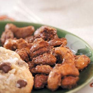 Caramel-Coated Spiced Nuts Recipe Caramel-Coated Spiced Nuts Recipe