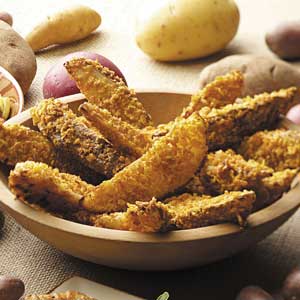 Crispy Cajun Potato Wedges Recipe Crispy Cajun Potato Wedges Recipe