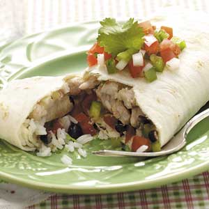 Black Bean Pork Burritos Recipe Black Bean Pork Burritos Recipe