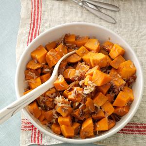 Coconut-Pecan Sweet Potatoes Recipe Coconut-Pecan Sweet Potatoes Recipe