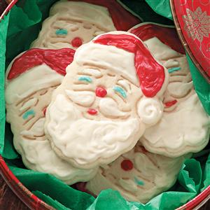 Santa Claus Cutouts Recipe Santa Claus Cutouts Recipe