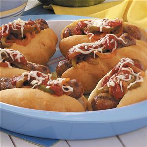 Grilled Italian Sausage Sandwiches Recipe Grilled Italian Sausage Sandwiches Recipe