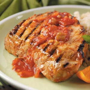 pork chops baked diabetic recipe Pork Recipe Orange Taste Picante  Home  of Chops