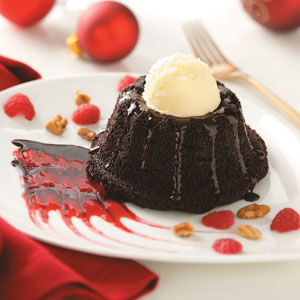 Mini Chocolate Raspberry Cakes Recipe Mini Chocolate Raspberry Cakes Recipe