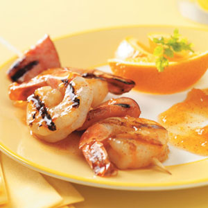 Grilled Shrimp with Apricot Sauce Recipe Grilled Shrimp with Apricot Sauce Recipe