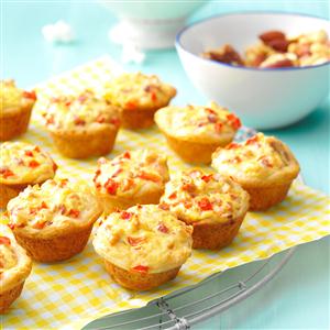 Bacon-Cheese Biscuit Bites Recipe | Taste of Home