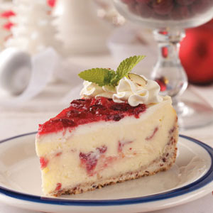 Cranberry Celebration Cheesecake Recipe Cranberry Celebration Cheesecake Recipe