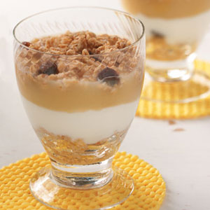 Apple Yogurt Parfaits for Two Recipe Apple Yogurt Parfaits for Two Recipe