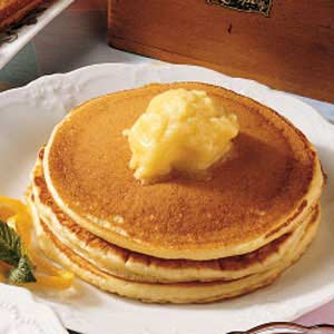 Pancakes with Orange Honey Butter Recipe Pancakes with Orange Honey Butter Recipe