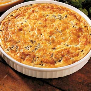 Sausage Wild Rice Quiche Recipe Sausage Wild Rice Quiche Recipe