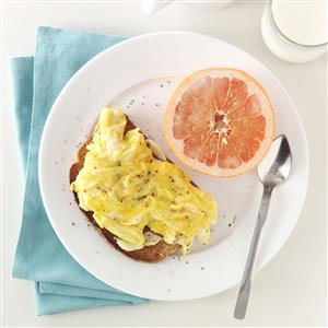 Open-Faced Egg Sandwiches Recipe Open-Faced Egg Sandwiches Recipe