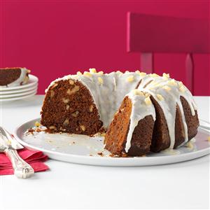 Ginger-Walnut Bundt Cake Recipe Ginger-Walnut Bundt Cake Recipe