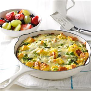 Asparagus & Cheese Frittata Recipe Asparagus & Cheese Frittata Recipe