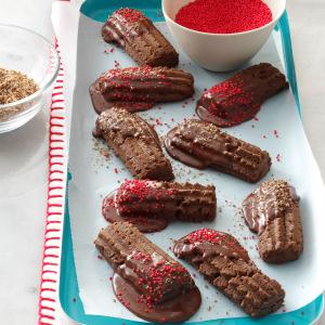 Dipped Chocolate Logs Recipe Dipped Chocolate Logs Recipe