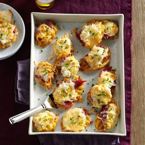 Reuben Waffle Potato Appetizers Recipe Reuben Waffle Potato Appetizers Recipe