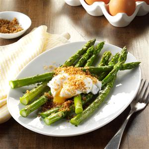 Poached Eggs with Tarragon Asparagus Recipe Poached Eggs with Tarragon Asparagus Recipe