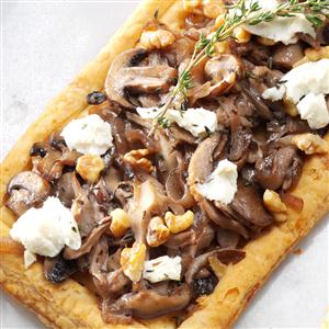 Mushroom Pastry Tarts Recipe Mushroom Pastry Tarts Recipe