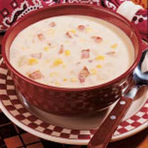 Bacon Corn Soup Recipe | Taste of Home