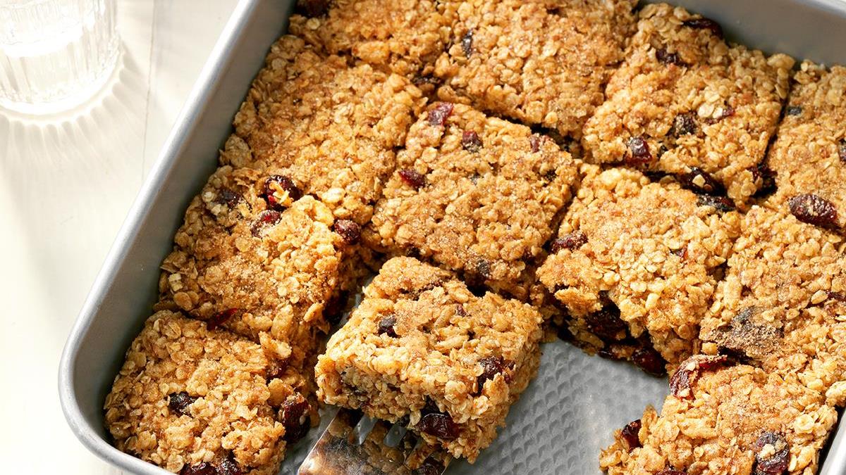 Image result for Cinnamon Cranberry Oat Bars