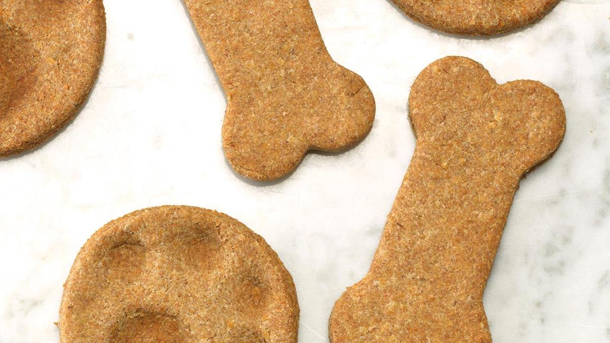 4 x 2 dog biscuits