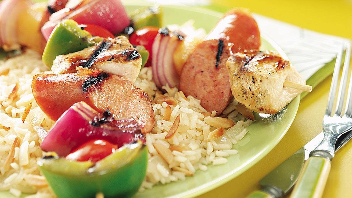 kielbasa kabobs