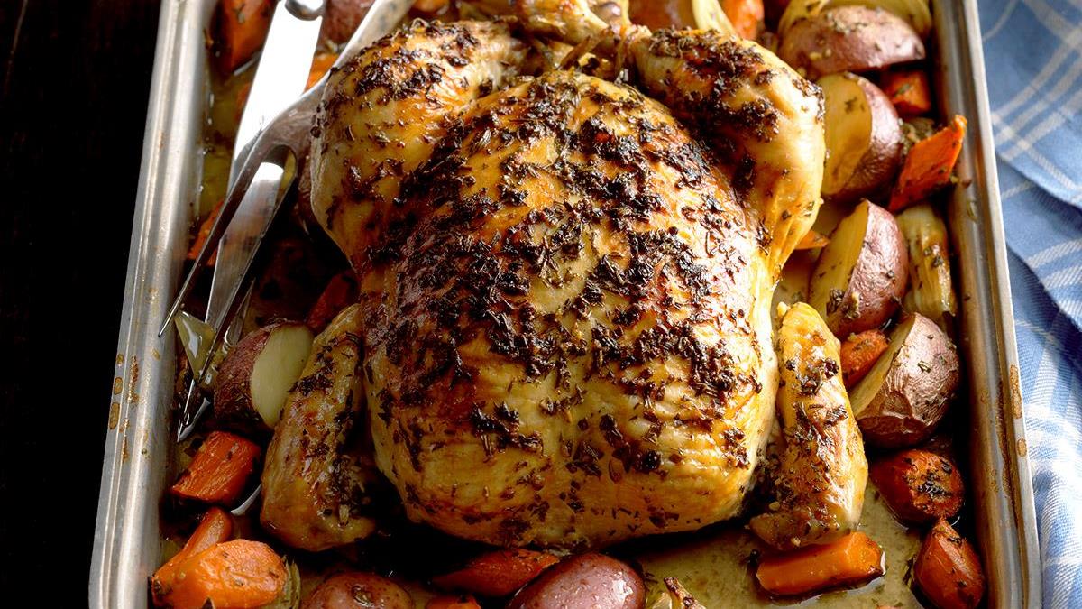 Roasted Cut Up Chicken Recipe