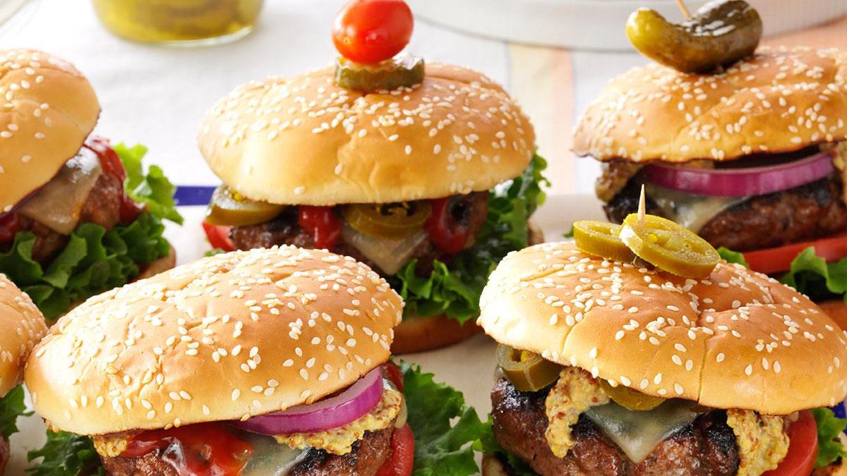 Southwestern Backyard Burgers Recipe Taste Of Home