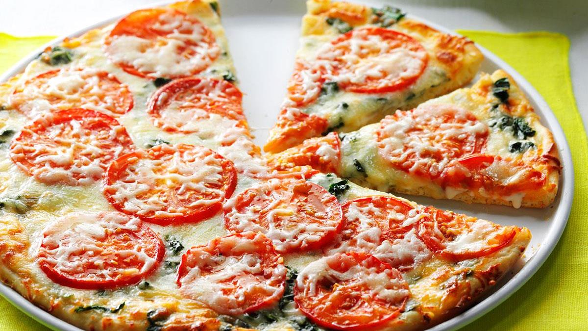 Spinach Pizza Recipe Taste Of Home