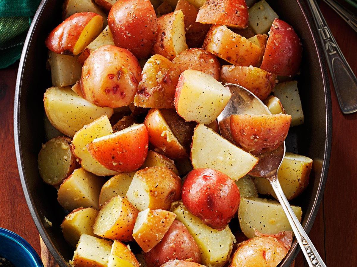 Browned Butter Red Potatoes Recipe How To Make It Taste Of Home