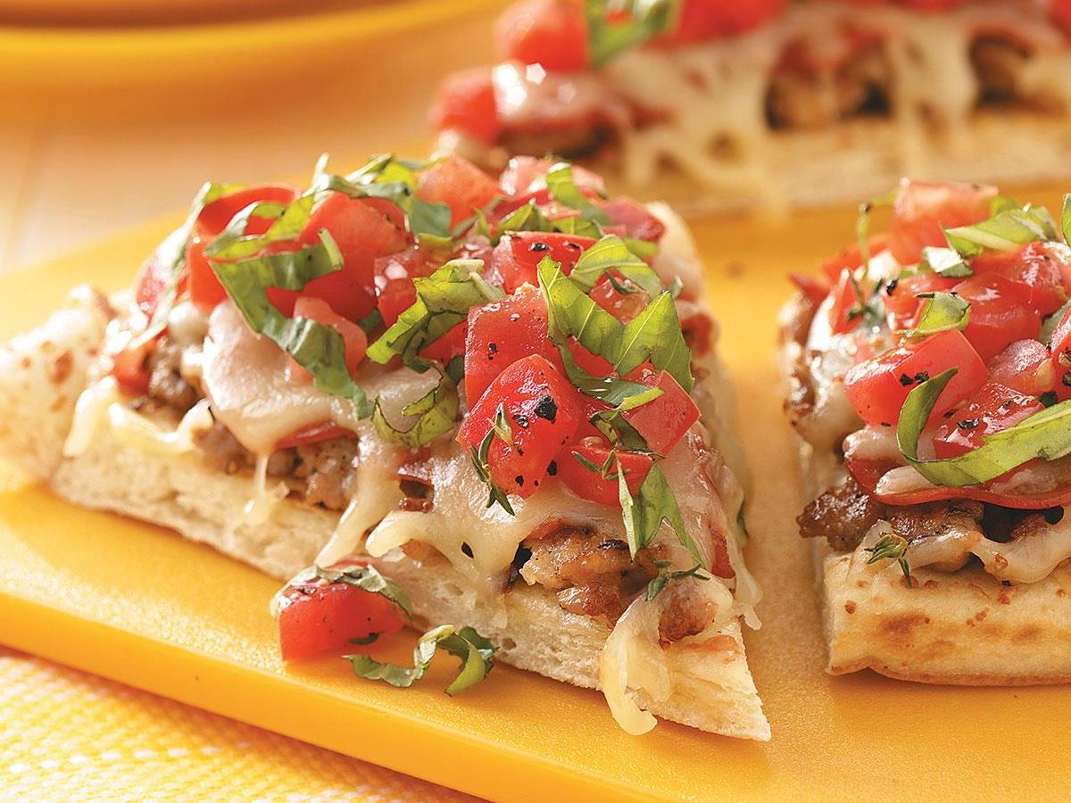 Bruschetta Pizza Recipe Taste Of Home