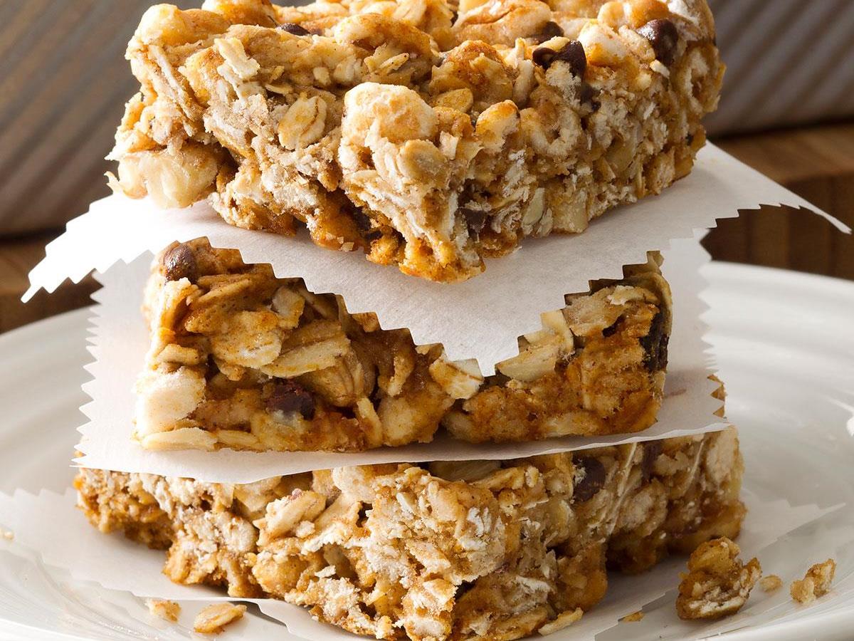Chewy Honey Granola Bars Recipe How To Make It Taste Of Home