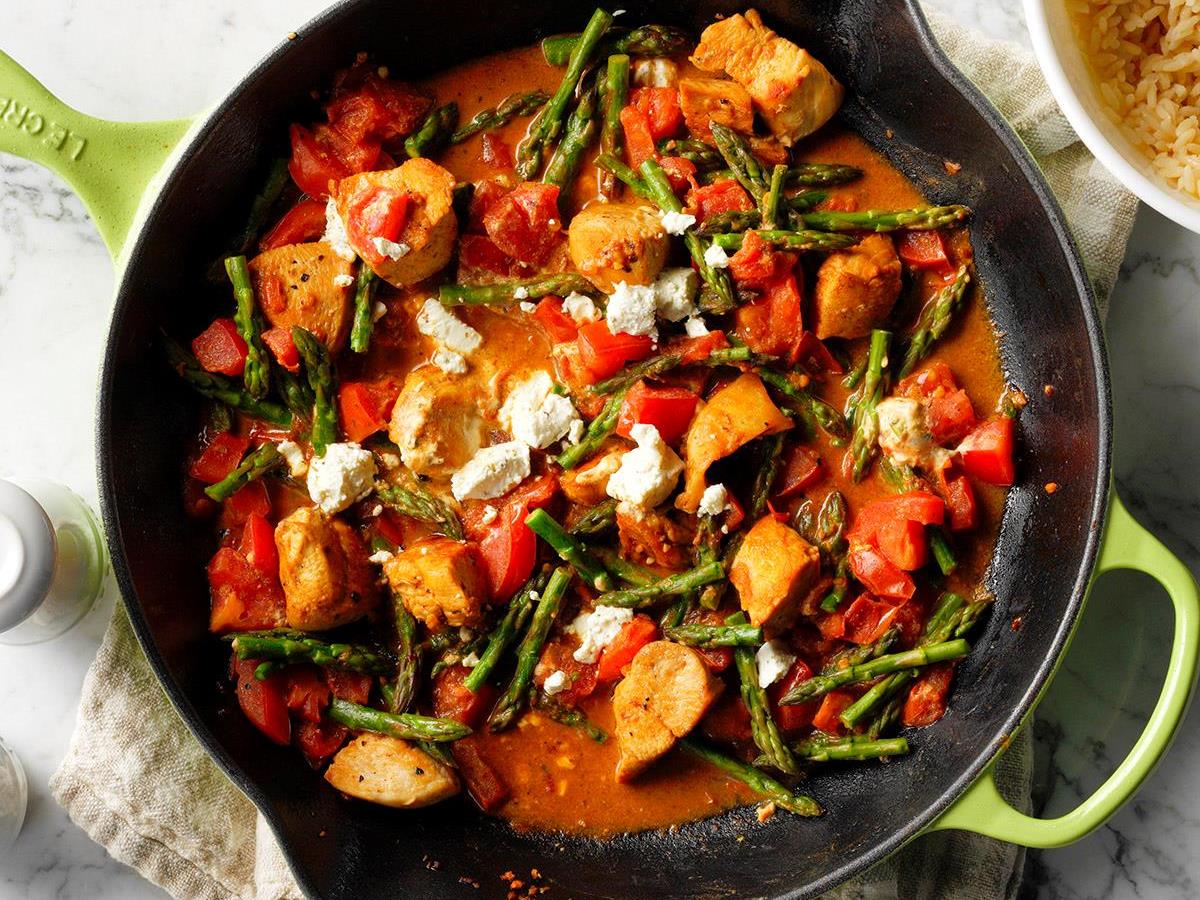Chicken &amp; Goat Cheese Skillet Recipe: How to Make It