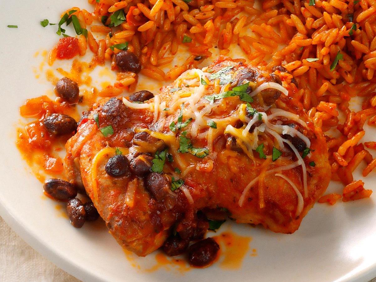 Chipotle Chicken With Spanish Rice Recipe How To Make It Taste Of Home