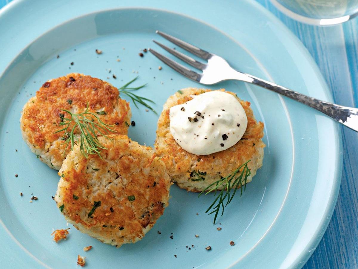 Crab Cakes With Chesapeake Bay Mayo Recipe How To Make It