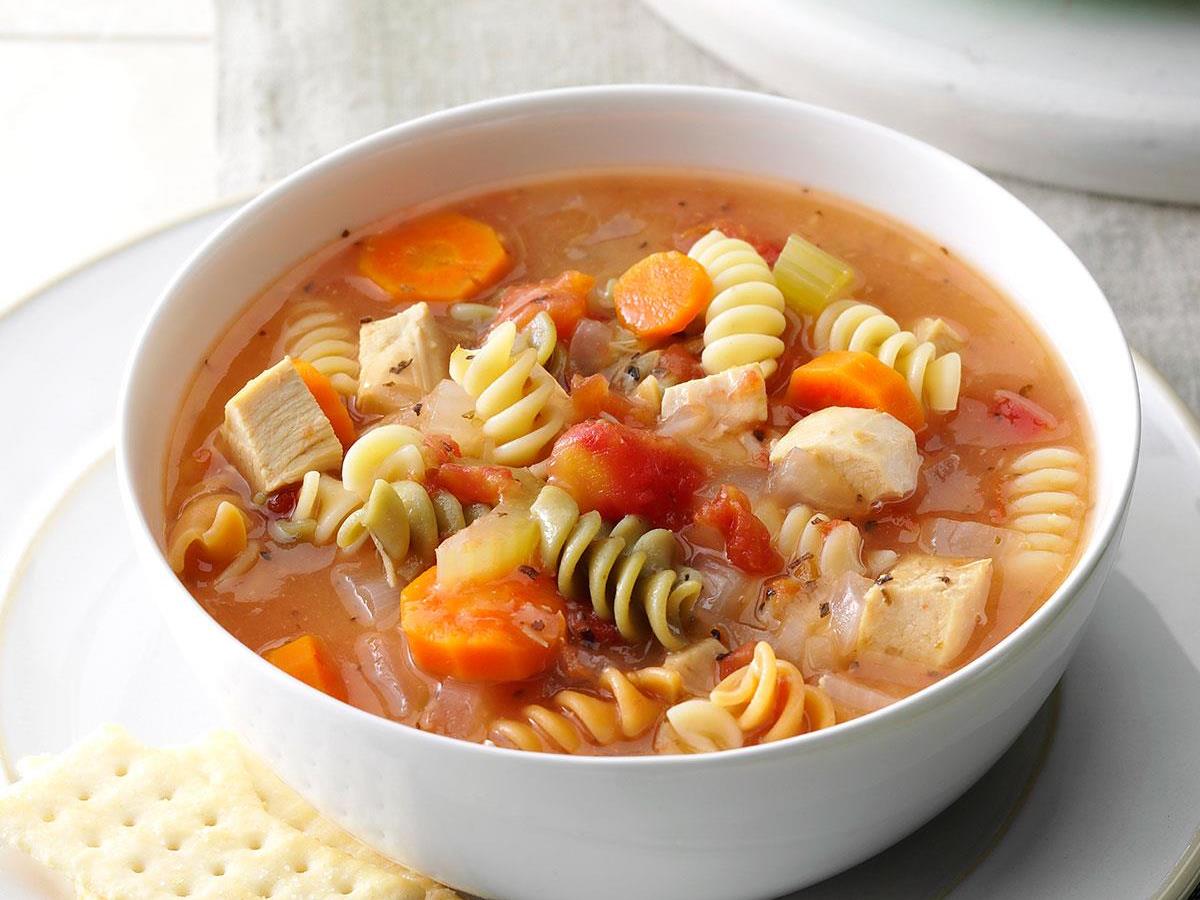 Featured image of post Recipe of Chicken Noodle Soup With Tomatoes