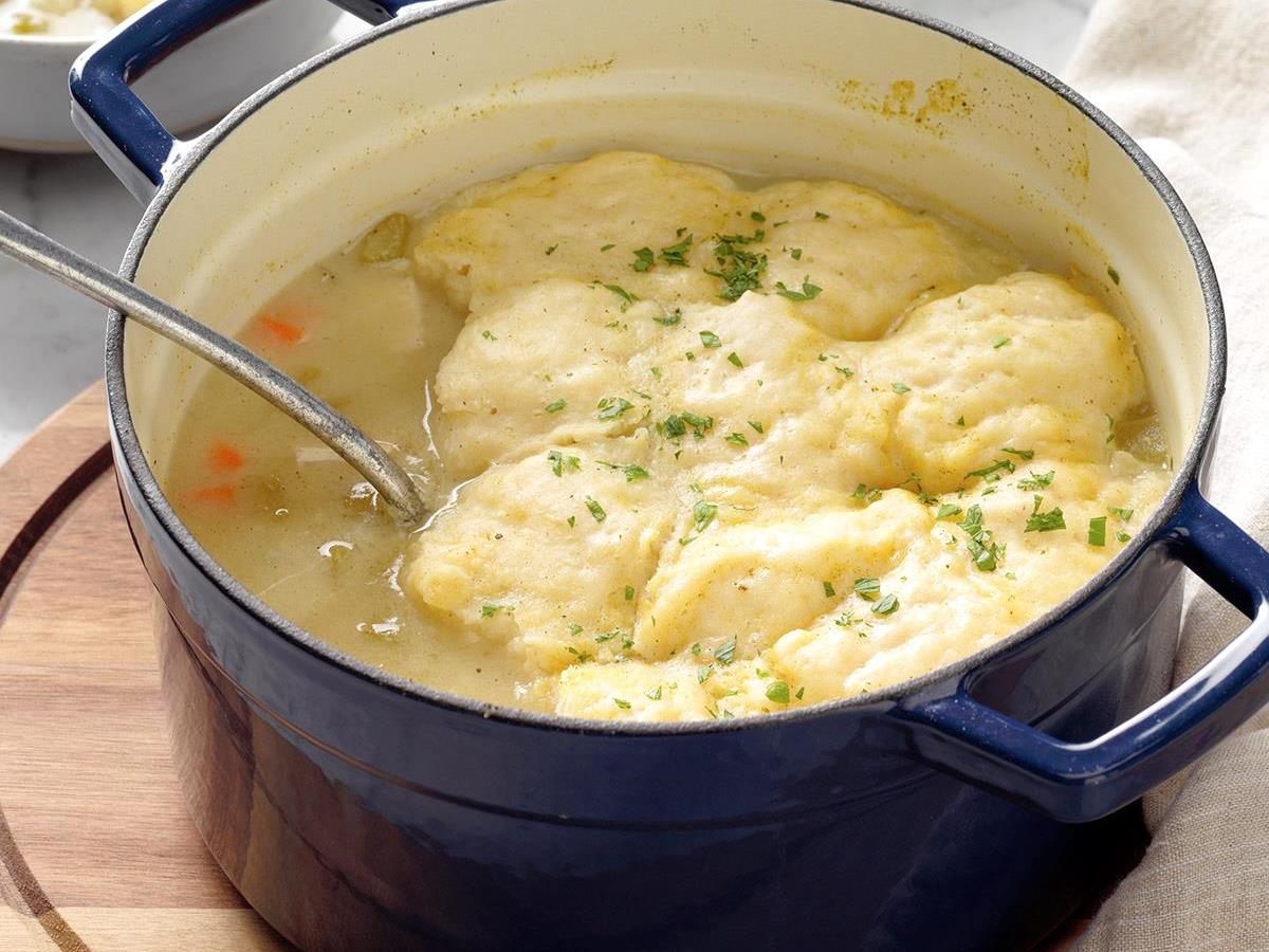 Chicken And Dumplings Recipe Taste Of Home