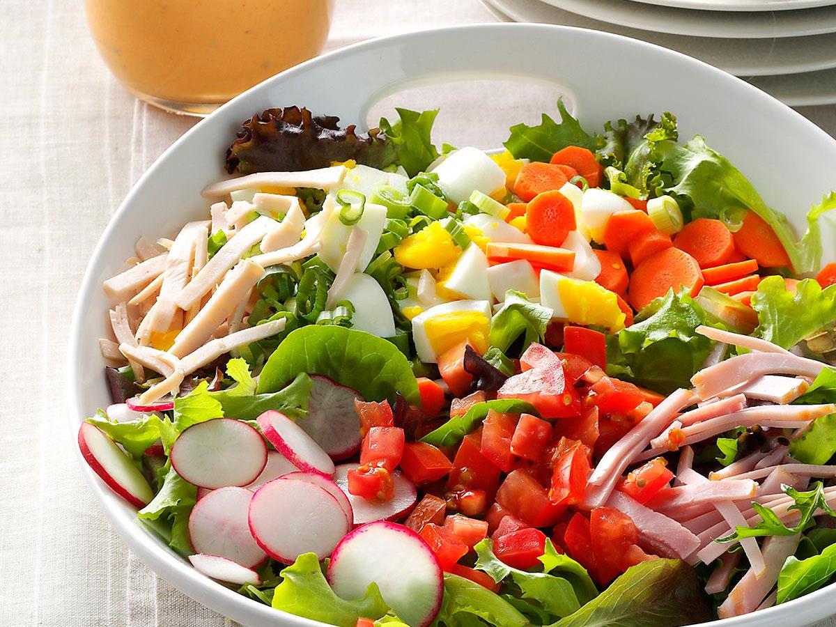 Garden Fresh Chef Salad Recipe Taste Of Home