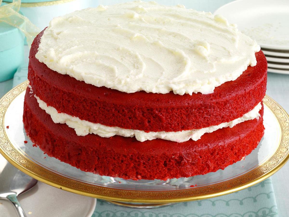 Makeover Red Velvet Cake Recipe How To Make It Taste Of Home