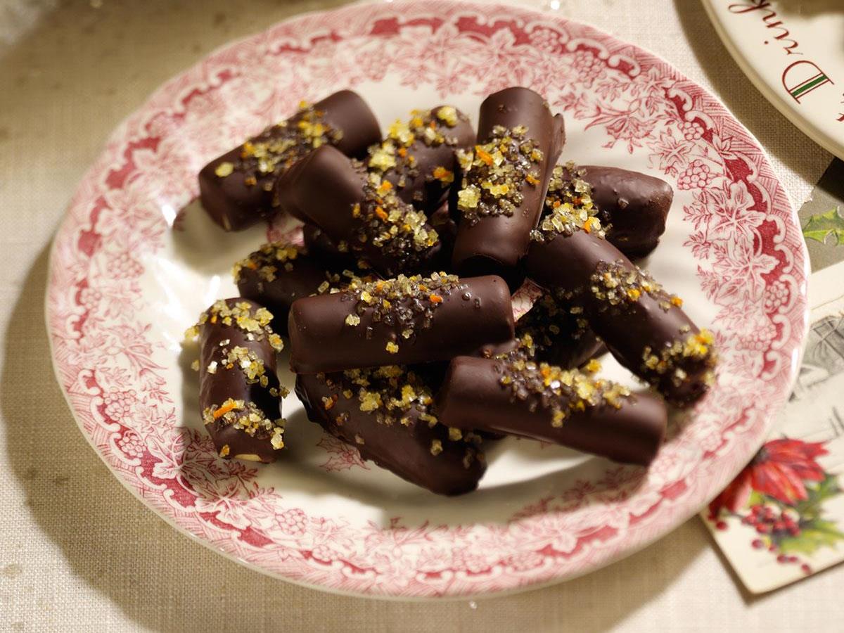 Flipboard OrangeAlmond Chocolate Logs