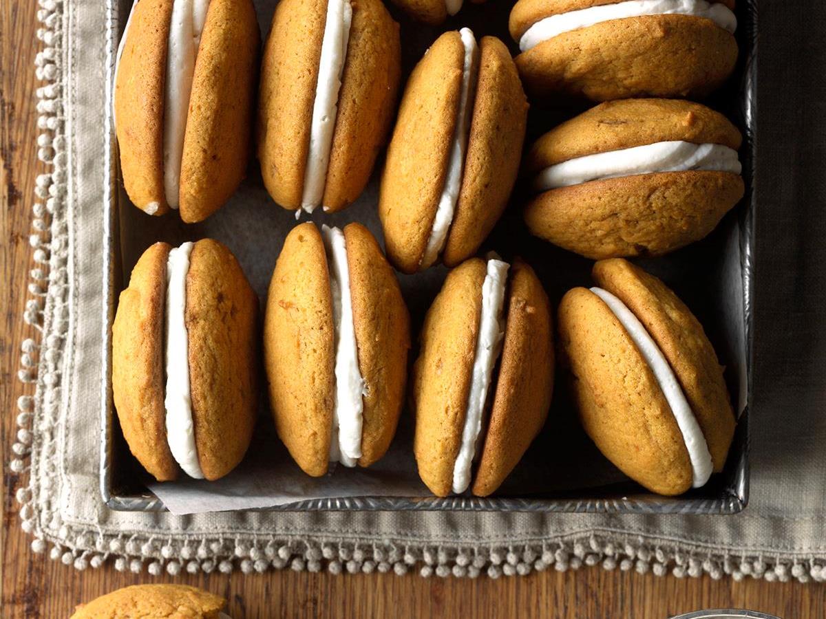 Pumpkin Whoopie Pies Recipe Taste Of Home