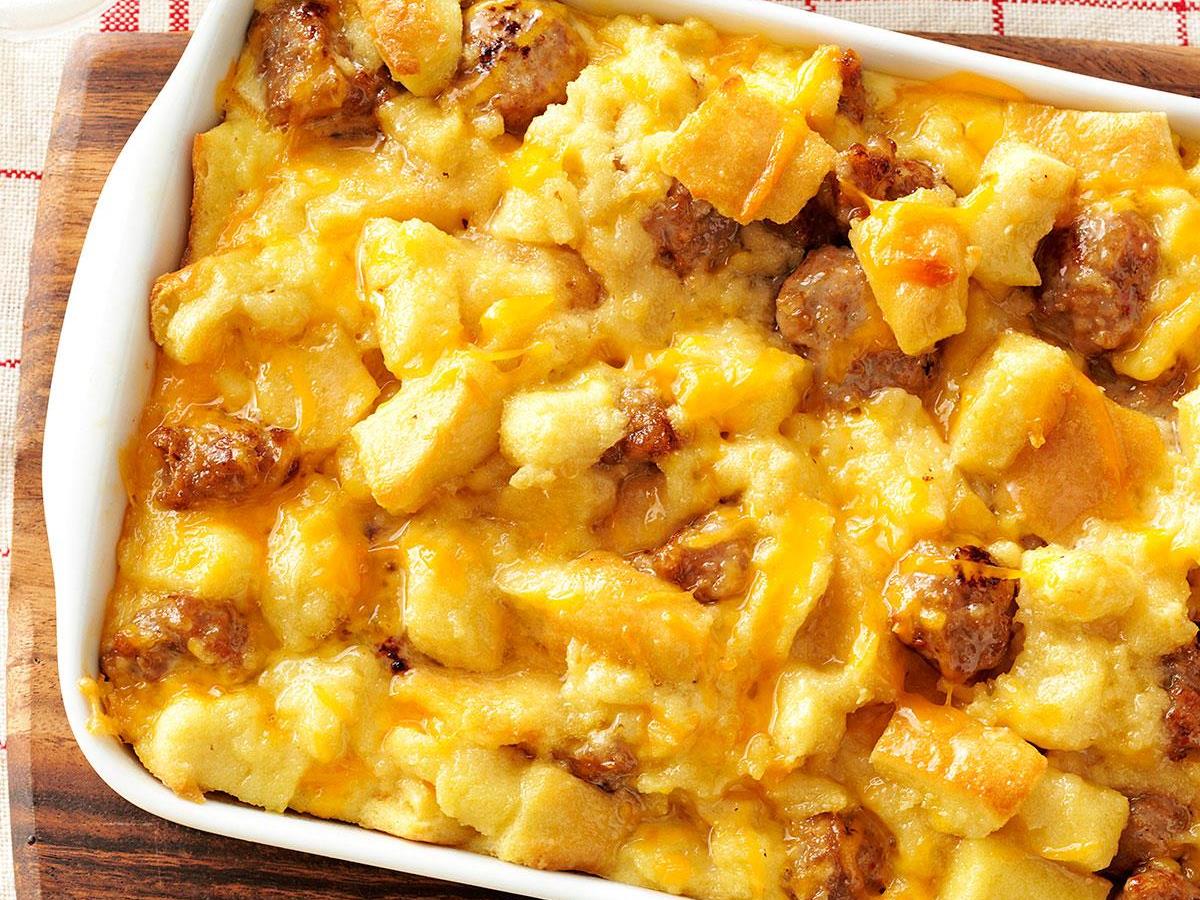 Sausage And Egg Casserole Recipe How To Make It Taste Of Home