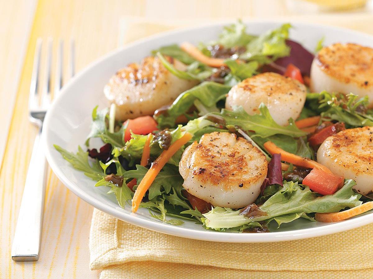 Special Scallop Salad Recipe How To Make It Taste Of Home