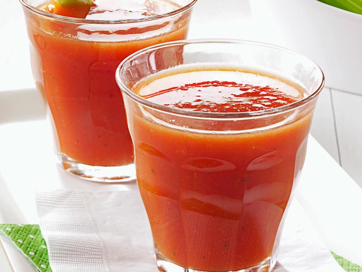Spicy Tomato Juice Recipe | Taste of Home