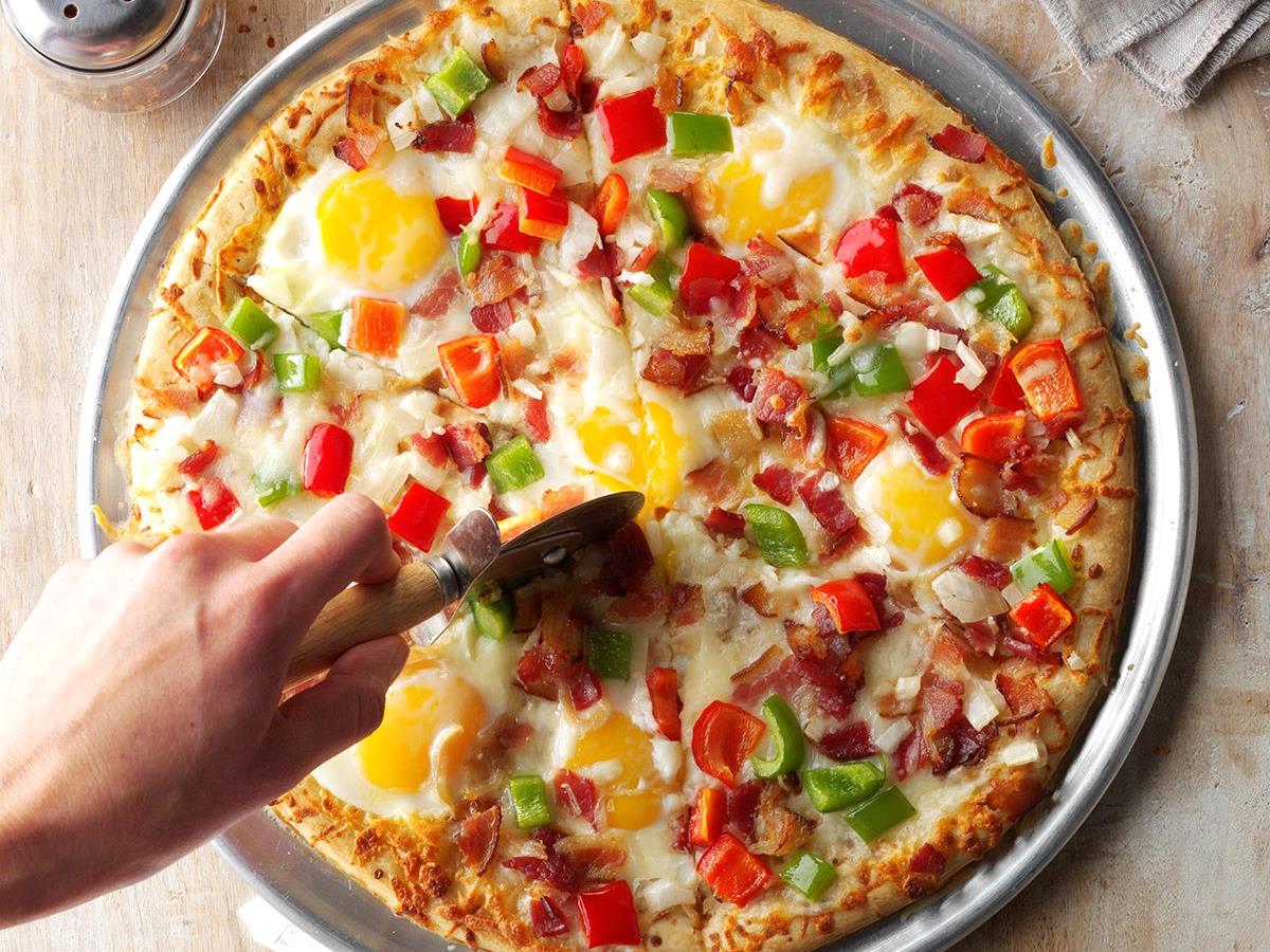 Sunny Side Up Pizza Recipe How To Make It