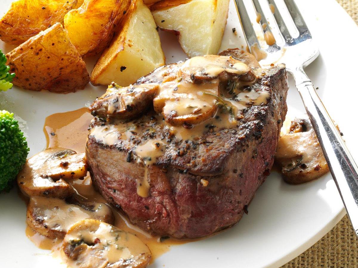 Tenderloin Steak Diane Recipe How To Make It Taste Of Home